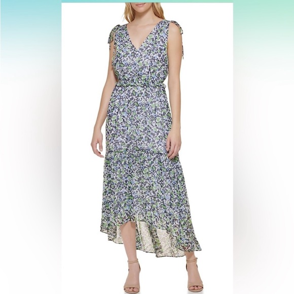 Tommy Hilfiger floral high low hem Dress - Picture 1 of 4